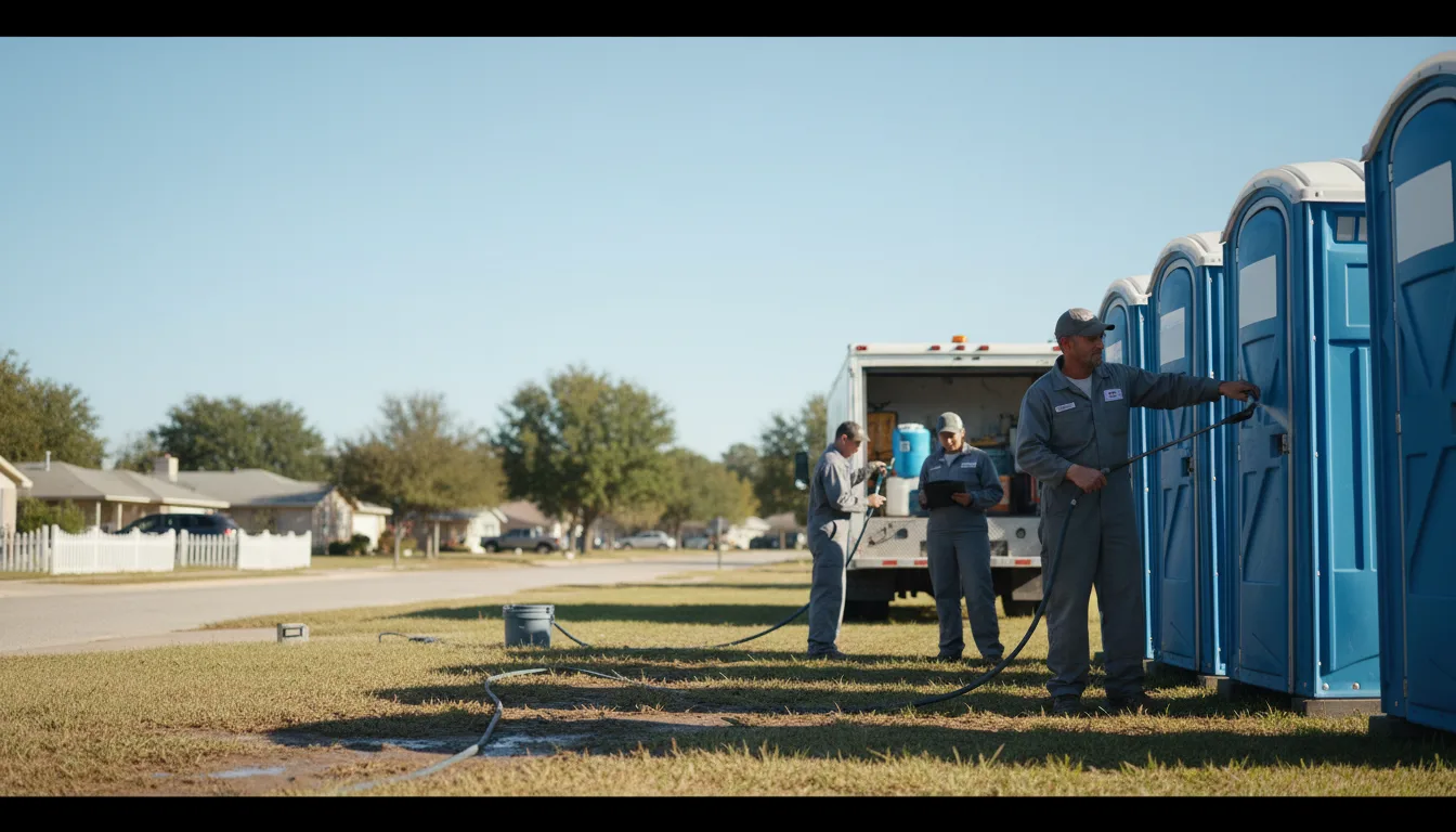 Long-Term Portable Toilet Rental in Dalton, GA near me